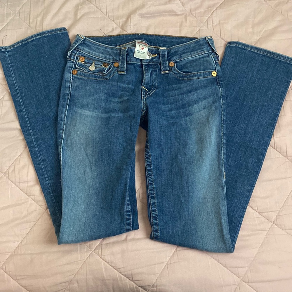 true religion jeans, size 27 waist, like new, worn a few times, good condition